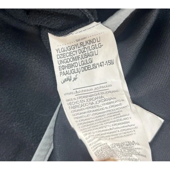 Under Armour Boys Black Hoodie Logo Hooded Pullover Top Pocket Youth Large. - Picture 8 of 8